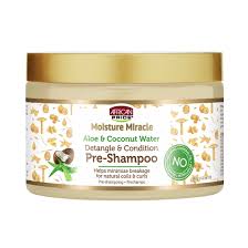 AFRICAN PRIDE ALOE & COCONUT WATER PRE SHAMPOO 12 OZ COILY, CURLY, MOISTURIZING , UNISEX #ROCK VALUE-ORDER BY  TUESDAY EVENING OCT 28 ARRIVING NOV 05 FOR DELIVERY#