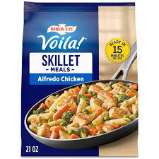 BIRDSEYE VOILA! ALFREDO CHICKEN SKILLET 21 OZ # ROCK VALUE PRODUCT. ORDER BY  WEDNESDAY EVENING AUG 19 FOR AUG 27 DELIVERY#