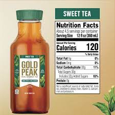 GOLD PEAK REAL BREWED TEA SWEET TEA DRINK 52 OZ