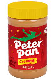 PETER PAN CREAMY PEANUT BUTTER 16.3 OZ GLUTEN FREE #ROCK VALUE PRODUCT. ORDER BY  TUESDAY EVENING NOV 04  FOR NOV 12  DELIVERY #