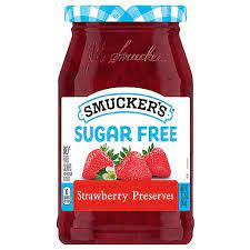 SMUCKER'S SUGAR FREE APRICOT PRESERVES WITH SPLENDA 12.75 OZ  #ROCK VALUE-ORDER BY  TUESDAY EVENING NOV 04  ARRIVING NOV 12   FOR DELIVERY#