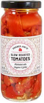 TRADER JOES SLOW ROASTED TOMATOES 8.5 OZ #ROCK VALUE-ORDER BY TUESDAY EVENING OCT 28 ARRIVING NOV 05 FOR DELIVERY#