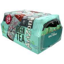 ARIZONA GREEN TEA WITH GINSENG AND HONEY 16 OZ 24 PACK #ROCK VALUE-ORDER BY SUNDAY EVENING MAY 05 ARRIVING MAY 15  FOR DELIVERY#