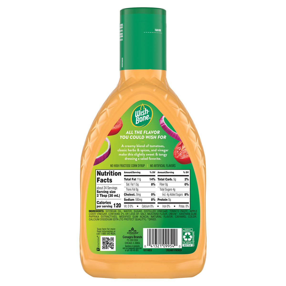 WISHBONE CREAMY FRENCH SALAD DRESSING 8 OZ – RockMart 340