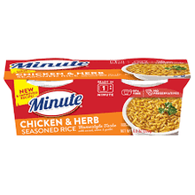 MINUTE MICROWAVE READY TO SERVE CHICKEN & HERB RICE 8.8 OZ