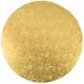 8in GOLD ROUND CAKE DRUMS 1/2 THICK