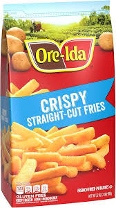 ORE-IDA CRISPY STRAIGHT CUT FRIES 32 OZ (2 LBS)