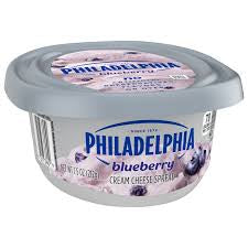 PHILADELPHIA BLUEBERRY CREAM CHEESE 7.5 OZ