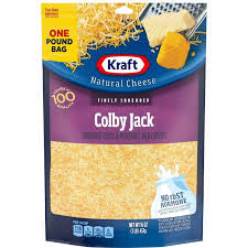 KRAFT COLBY JACK SHREDDED CHEESE  16 OZ