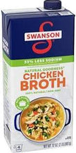 SWANSON CHICKEN BROTH 33% LESS SODIUM 32 OZ