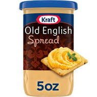 KRAFT OLD ENGLISH PASTEURIZED PROCESS CHEESE SPREAD 5 OZ JAR