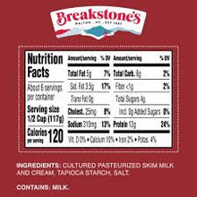BREAKSTONE 4% MILKFAT MIN COTTAGE CHEESE LARGE CURD 24 OZ