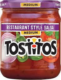 TOSTITOS RESTAURANT STYLE SALSA MEDIUM 15.5 OZ