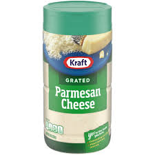 KRAFT PARMESAN GRATED CHEESE 8 OZ