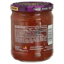 TOSTITOS RESTAURANT STYLE SALSA MEDIUM 15.5 OZ