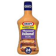 KRAFT THOUSAND ISLAND SALAD DRESSING 24 OZ