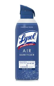 LYSOL AIR SANITIZER SPRAY 12 OZ WHITE LINEN SCENT