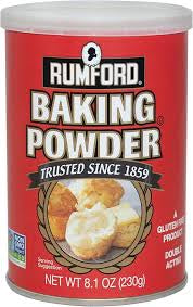 RUMFORD BAKING POWDER 8.1 OZ