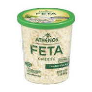ATHENOS CRUMBLED TRADITIONAL FETA CHEESE 16 OZ