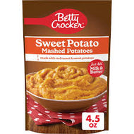 BETTY CROCKER SWEET POTATO MASHED POTATOES 4.5 OZ
