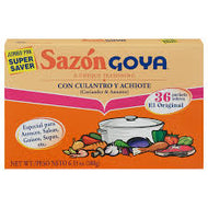 GOYA SAZON CON CORIANDER & ANNATTO 36 CT