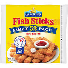 GORTON'S FISH STICKS VALUE PACK 52 CT 30.5 OZ