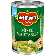 DEL MONTE MIXED VEGETABLES 14.5 OZ