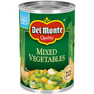 DEL MONTE MIXED VEGETABLES 14.5 OZ
