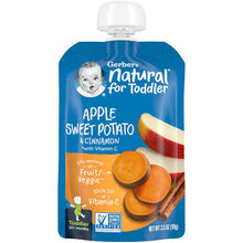 GERBER NATURAL FOR TODDLER - APPLE SWEET POTATO & CINNAMON 3.5  OZ