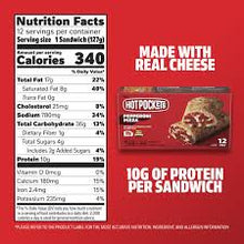 HOT POCKETS PEPPERONI PIZZA CRIPY CRUST 18 OZ 4 CT