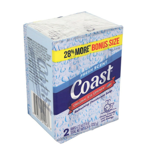 COAST CLASSIC  BARS 4.12 OZ 2 CT