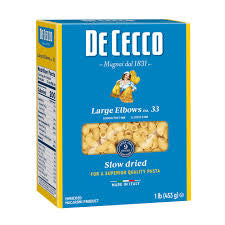 DE CECCO LARGE ELBOWS 16 OZ