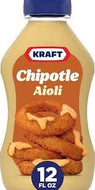KRAFT CHIPOTLE AIOLI SAUCE 12 OZ