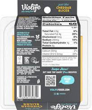 VIOLIFE 100% DAIRY FREE MATURE CHEDDAR CHEESE SLICE ALTERNATIVE 7.05 OZ 10 ea
