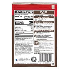 MCCORMICK PORK GRAVY 0.87 OZ