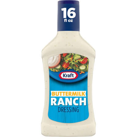 KRAFT BUTTERMILK RANCH DRESSING 16 OZ