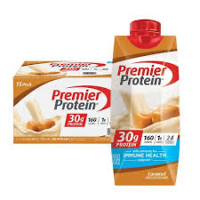 PREMIER PROTEIN 30G HIGH PROTEIN SHAKE, CARAMEL(11 FL OZ, 15 PK) #ROCK VALUE-ORDER BY  TUESDAY EVENING SEP 09 ARRIVING SEP 17   FOR DELIVERY#