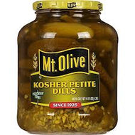 MT. OLIVE KOSHER PETITE DILLS 46 OZ