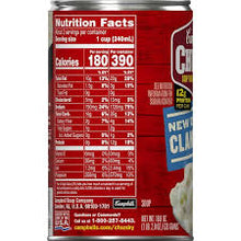 CAMPBELL'S CHUNKY NEW ENGLAND CLAM CHOWDER SOUP 18.8 OZ
