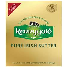 KERRYGOLD PURE IRISH SALTED BUTTER 4 OZ 6 STICKS (1 LB 8 OZ)