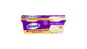 MINUTE MICROWAVE READY TO SERVE BUTTER & SEA SALT JASMINE RICE 8.8 OZ