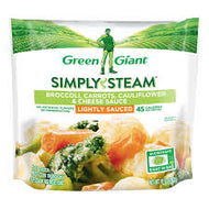 GREEN GIANT BROCCOLI, CARROTS , CAULIFLOWER & CHEESE SAUCE 10 OZ