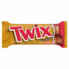 TWIX BARS 1.79 OZ CARAMEL, MILK CHOCOLATE, & COOKIE BAR