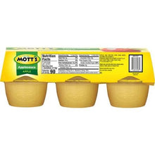 MOTT'S APPLESAUCE 4.0 OZ 6 PK