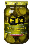 MT. OLIVE BREAD & BUTTER CHIPS 16 OZ
