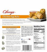 CHUNG'S CHICKEN EGG ROLL 24 OZ 8 CT