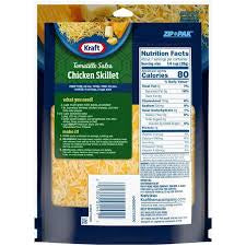 KRAFT MEXICAN STYLE FOUR SHREDDED CHEESE  16 OZ