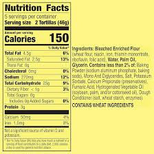 OLD EL PASO FLOUR TORTILLAS 8.2 OZ TACOS AND FAJITAS