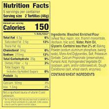 OLD EL PASO FLOUR TORTILLAS 8.2 OZ TACOS AND FAJITAS