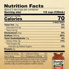 PREGO CHUNKY TOMATO BASIL GARLIC ITALIAN SAUCE 23.75 OZ